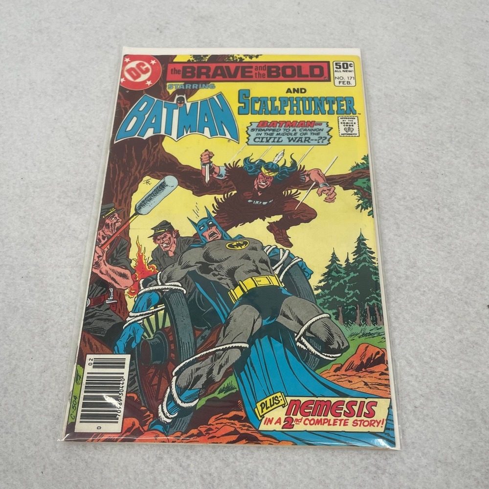 DC Comics The Brave and the Bold 171 Batman and Scalphunter Nemesis Feb 1981